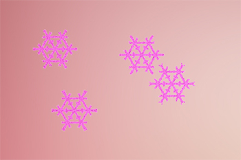 Pink Snowflakes